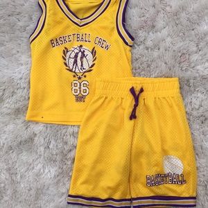 Basketball Jersey and Shorts Set